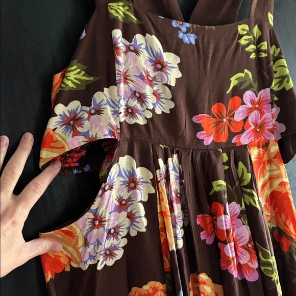 Anthropologie The Piper Bandeau Maxi Dress. Size XL - Picture 5 of 8